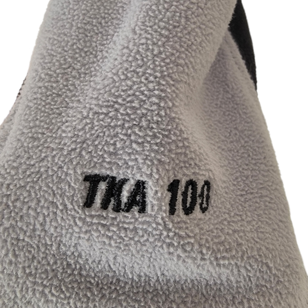 The North Face TKA 100 Fleece 1/4 Zip Pullover Black Gray Lightweight Me… - Picture 11 of 17